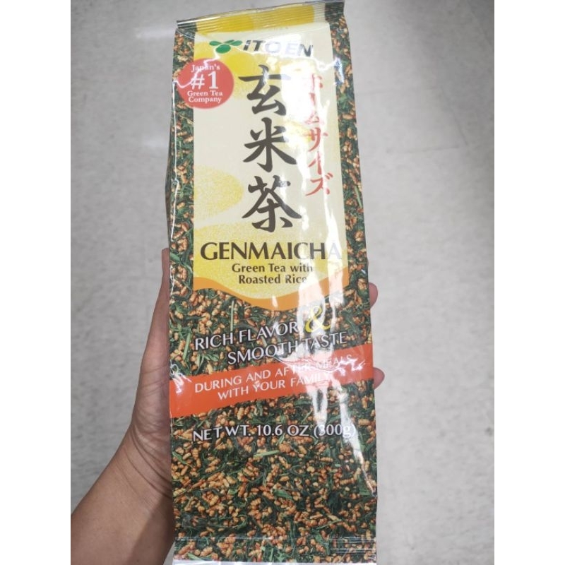 Itoen Homesize Genmaicha ชาเขียวญี่ปุ่นชนิดใบผสมข้าวคั่ว300กรัม ราคาสุดฟิน