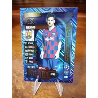 การ์ด​ Match Attax UEFA Champions League 2019/20 รุ่น CLUB LEGEND, RECORD HOLDERS, HATTRICK HERO, 100 CLUB, CENTURION