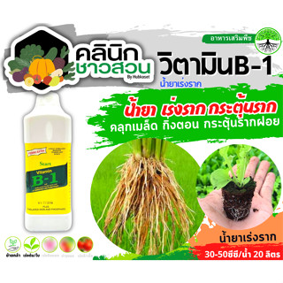 🥬 วิตามินB1 บรรจุ 1ลิตร น้ำยาเร่งราก กระตุ้นราก