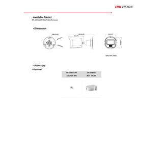 HIKVISION DS-2CE16D0T-EXLF กล้องวงจรปิด HD 4 ระบบ ความละเอียด 2 ล้านพิกเซล มีปุ่มปรับระบบในตัว BY BILLIONAIRE SECURETECH
