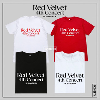 🎂Red Velvet 4th Concert tee มีสีสกรีนหลายสี