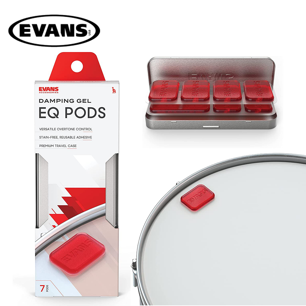 EVANS เจลมิ้วกลอง Damping gel รุ่น EQ Pod