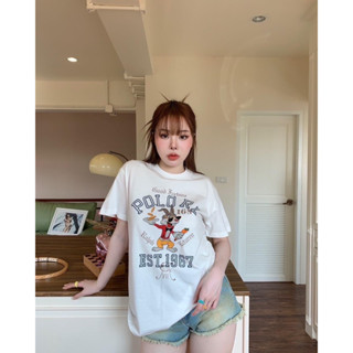 Polo RL Vacation bear เสื้อยืดน้องกระต่าย