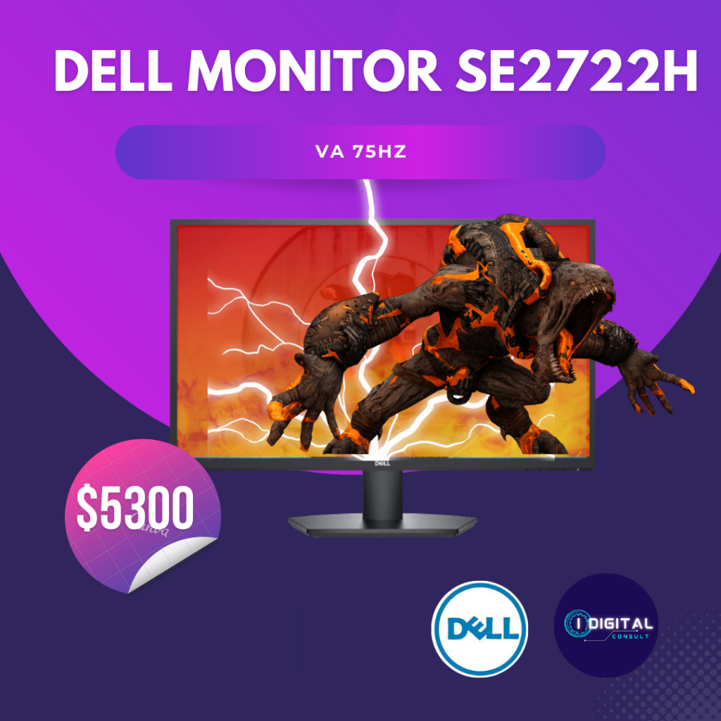 จอมอนิเตอร์ DELL MONITOR SE2722H (VA 75Hz)