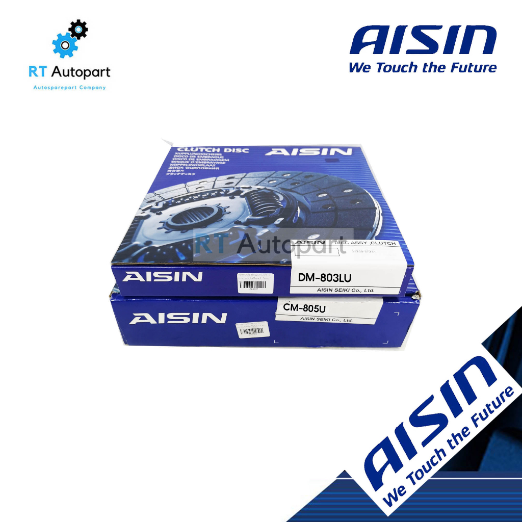 Aisin ชุดคลัช Mitsubishi Triton Plus Commonrail 4D56 ปี05-14 Allnew Triton ปี14-20 ขนาด 10" / DM803LU / CM805U
