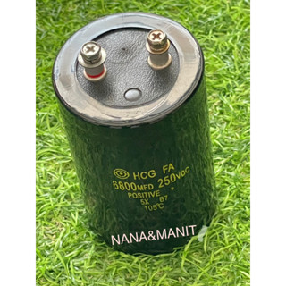 CAPACITOR 6800UF250V SIZE:60x100MM (งานแท้)❗️พร้อมส่งในไทย❗️🇹🇭ชิ้นละ