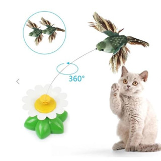 Neko Care นกบิน360 องศา ของเล่นแมว (คละสี) แถมถ่านฟรี1ก้อนพร้อมเล่น