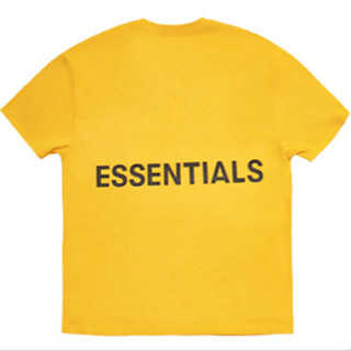 FEAR OF GOD ESSENTIALS BOXY GRAPHIC TEE [YELLOW]