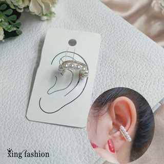 earcuff ต่างหูแบบเกาะ/หนีบ ต่างหูแฟชั่นสไตส์เกาหลี,ต่างหูยอดนิยม,XE00480