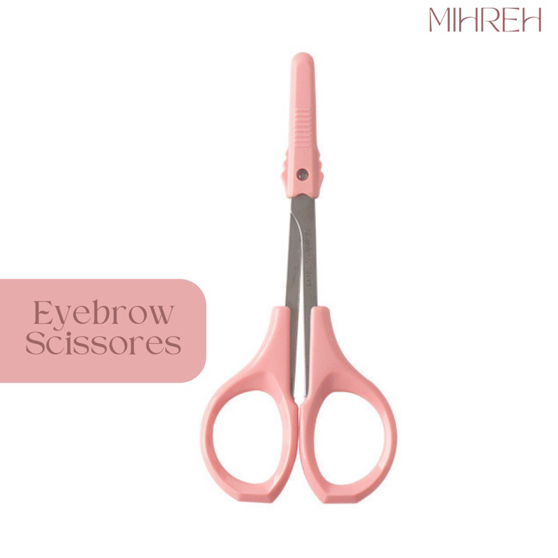 (พร้อมส่ง) กรรไกรตัดขนคิ้ว กรรไกรตัดขนตาปลอม