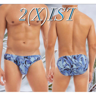 กางเกงในชาย 2(x)ist hip brief ลาย พิมพ์ size S