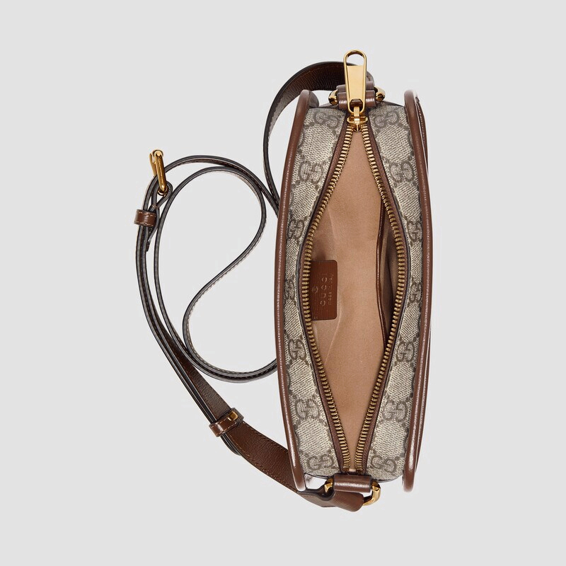 กระเป๋าสะพายคลาสสิกของผู้ชาย gucci ใหม่จัดส่งจากฝรั่งเศส/กระเป๋ามินิกับ Interlocking G