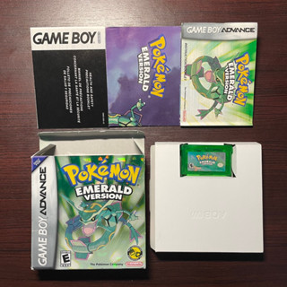 งานกล่องแท้ Pokemon Emerald (US) GBA