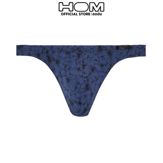 HOM (ออฮ์ม) รุ่น 402410-P0BI กางเกงใน G-string สายคาดเส้นเล็กเบาสบายไม่อับชื้น