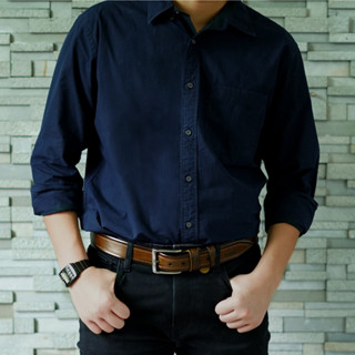 เข็มขัดหนังแท้ผู้ชาย รุ่น BE-LBR-650-1