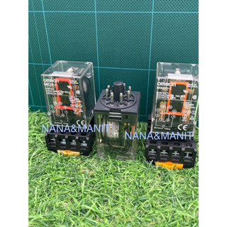 MK2P-I MK2P Relay 8 ขา 12VDC / 24VDC / 220VAC /     ซ็อกเก็ต (งานแท้)❗️พร้อมส่งในไทย🇹🇭