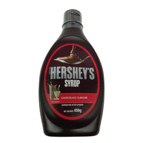 Hershey's Chocolate Syrup & Strawberry Syrup