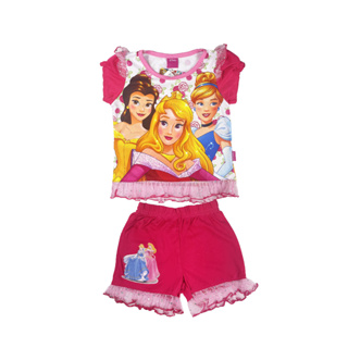 DISNEY PRINCESS :  ชุดเซ็ทเสื้อ+กางเกง  ลิขสิทธิ์แท้