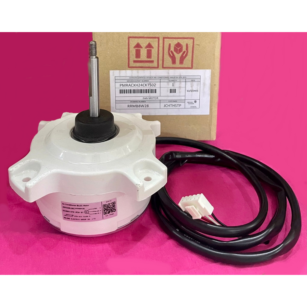 "ขายอะไหล่แท้/มอเตอร์คอล์ยร้อนแอร์HITACHI/ฮิตาชิ(ตัวนอก) ใช้กับรุ่น RAC-X24CAT RAC-X18CBT RAC-X13CBT