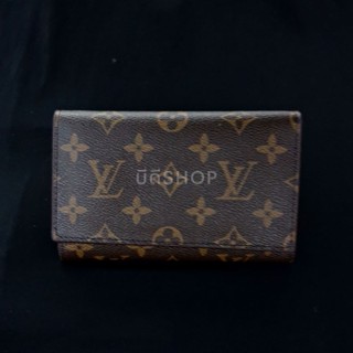 กระเป๋าสตางค์ LVV PORTE MONNAIE BILLETS TRESSOR MONOGRAM CANVAS