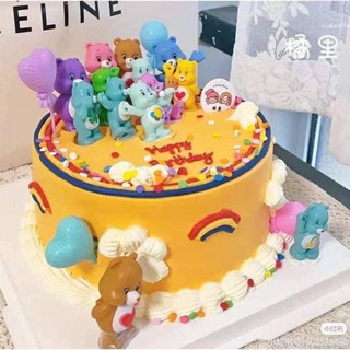 Carebears model โมเดลแคร์แบร์  (1เซตได้ 12 ตัว) #Model #โมเดล #ฟิกเกอร์แคร์แบร์ #พร้อมส่ง