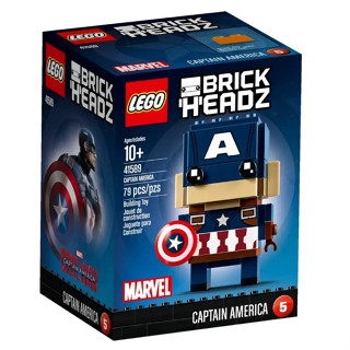 LEGO® BrickHeadz 41589 Captain America - เลโก้ใหม่ ของแท้ 💯% กล่องสวย พร้อมส่ง