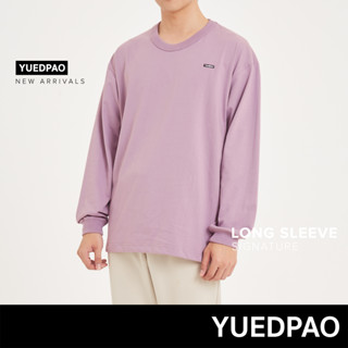 Yuedpao No.1 เสื้อยืดSignature Longsleeve Summer ผ้าหนาทรงสวย ยับยากรีดง่าย รับประกันไม่ย้วย 2 ปี สี  Rosebud