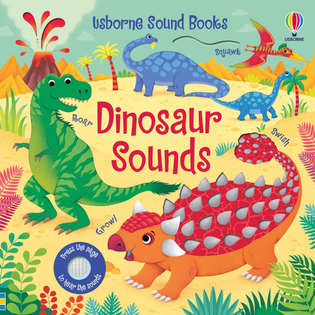 Dinosaur Sounds - Usborne Sound Books Board Book