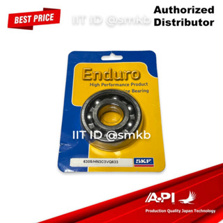 แท้ 100% รอบจัด ตลับลูกปืนรอบจัด SKF Enduro 6305/HN3C3VQ633  Size 25x62x17 mm. สำหรับนักบิดผู้ชื่นชอบชัยชนะ เลือกใช้ตลับ