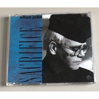 ซีดีซิงเกิ้ล ของแท้ ลิขสิทธิ์ มือ 2 สภาพดี...ราคา 250 บาท “Elton John” ซิงเกิ้ล “Sacrifice” แผ่นหายาก Made in Germany