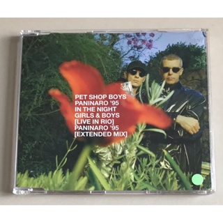 ซีดีซิงเกิ้ล ของแท้ ลิขสิทธิ์ มือ 2 สภาพดี...ราคา 250 บาท “Pet Shop Boys” ซิงเกิ้ล "Paninaro’95"แผ่นหายากMade in Holland