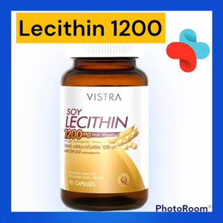 VISTRA Soy Lecithin 1200mg 90 เม็ด