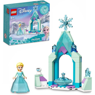 👸 พร้อมส่ง 👸 LEGO 43199 Disney Princess Elsa Castle Courtyard Toy Set (53 Pieces) เลโก้ ของแท้ นำเข้าจากญี่ปุ่น ต่อสนุก