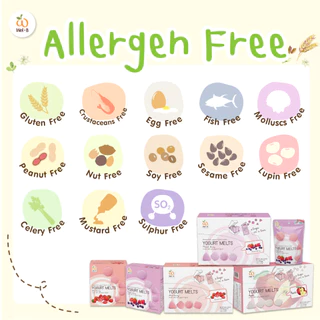 Wel-B​ Yogurt​ Strawberry​ 42g. (โย​เกิร์ตกรอบ​ สตรอเบอร์รี่​ 42 กรัม) - ขนมเด็ก ฟรีซดราย