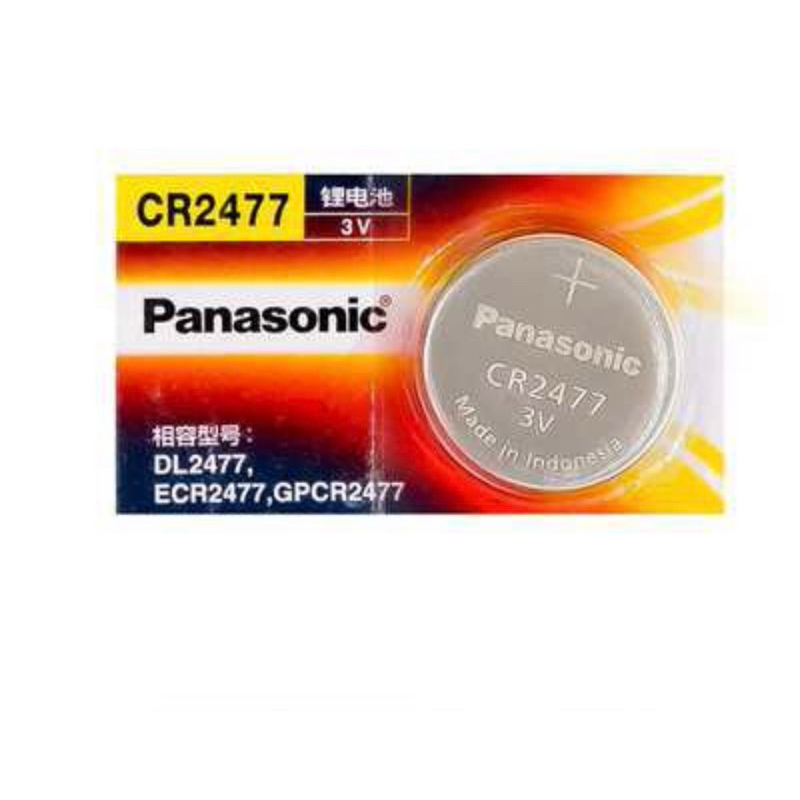 Panasonic Lithium CR2477 3V ของแท้ 1 ก้อน(ออกใบกำกับภาษีได้)