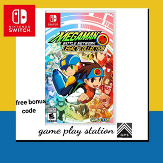 nintendo switch megaman battle network legacy collection ( english zone 1 )us+bonus code / jpn+english / chinese+english