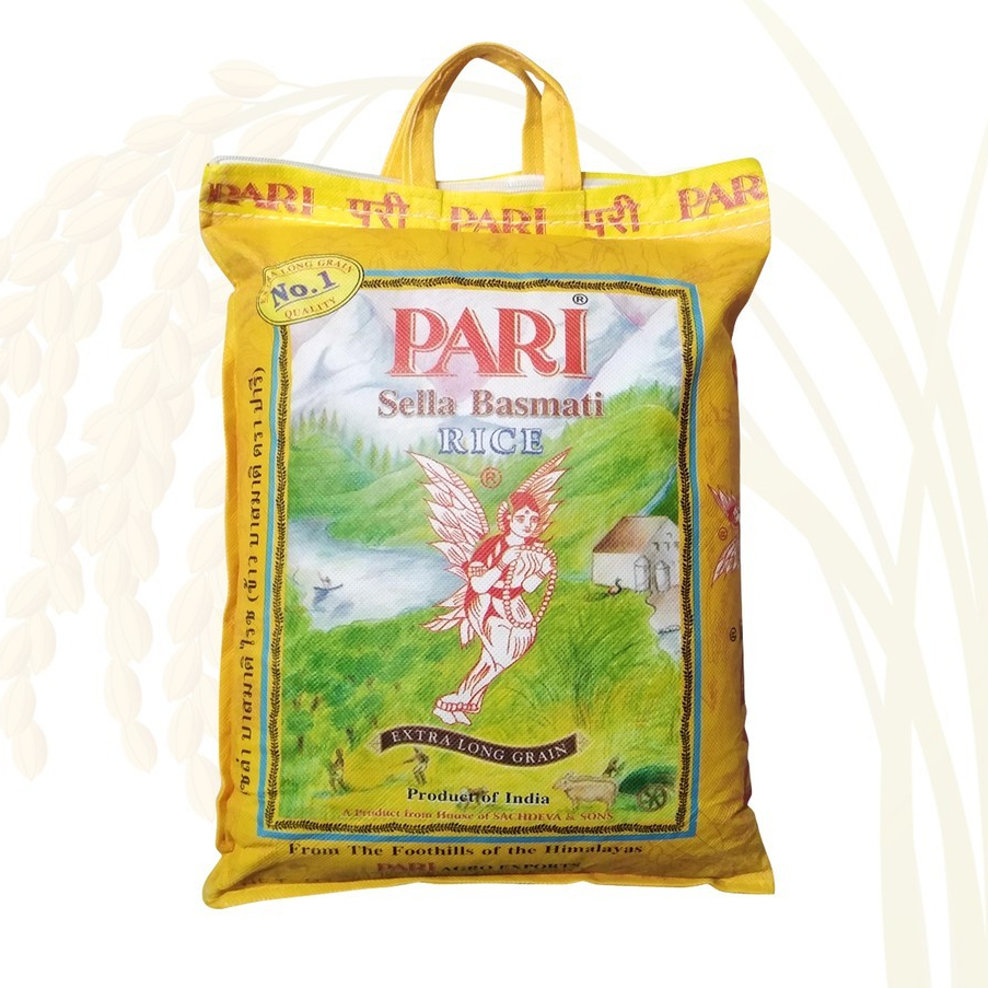 Pari Sella Basmati 5kg (Parboiled 1121) Basmati Rice Parboiled ข้าวบาสมาติเซล่า