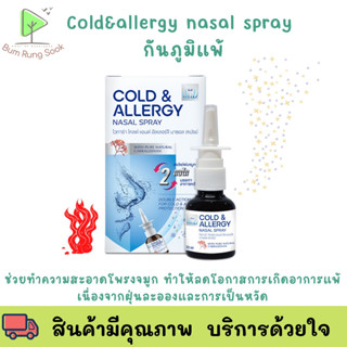 VITARA COLD &amp; ALLERGY NASAL SPRAY สเปรย์พ่นจมูก บรรเทาอาการหวัด