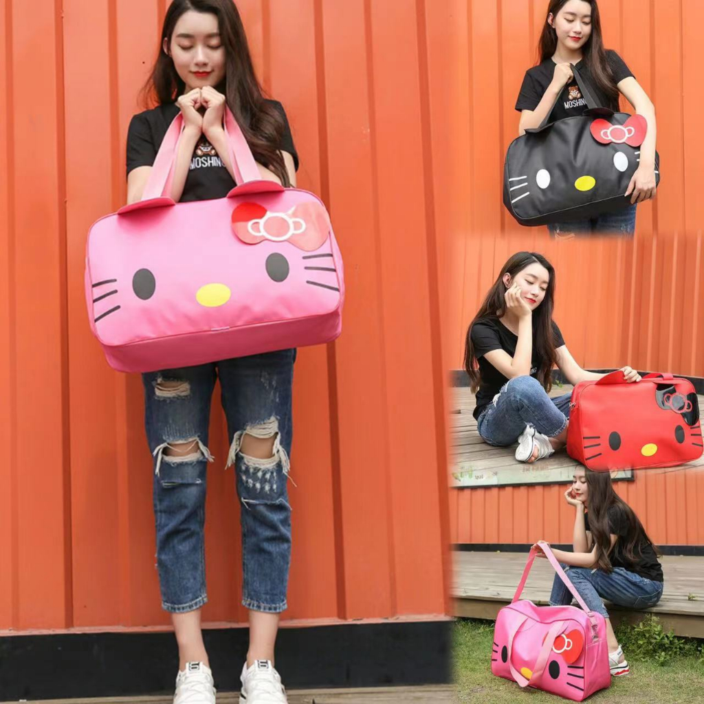 กระเป๋าเดินทางใบใหญ่ใส่ของได้เยอะน่ารัก