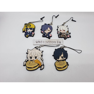 Touken Ranbu characters rubber keychain (Set D)