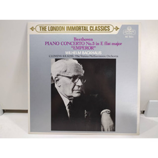 1LP Vinyl Records แผ่นเสียงไวนิล Beethoven PIANO CONCERTO No.5 in E flat major "EMPEROR"   (J8C59)