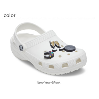 Crocs Jibbitz New Year 3 Pack ตุ๊กตาติดรองเท้า 10009007