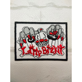 ตัวรีดติดเสื้อ งานปัก ตกแต่งเสื้อผ้า แจ๊คเก็ต Limp Bizkit Embroidered Iron on Patch  DIY