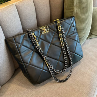 CHN LEATHER TOTE BAG