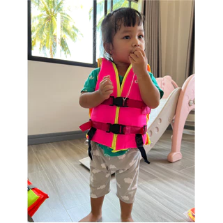 เสื้อชูชีพเด็ก และ ผู้ใหญ่ (สำหรับน้ำหนักตั้งแต่ 4 ถึง 90 กิโลกรัม)