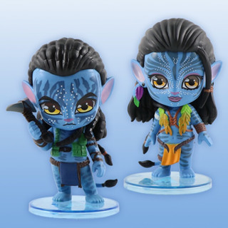 Avatar: The Way Of Water Cosbaby Jake Sully &amp;  Neytiri PVC Figure 12 cm (set of 2)