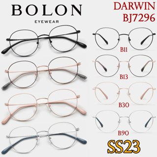 SS23 BOLON กรอบแว่นสายตา รุ่น Darwin BJ7296 B11 B13 B30 B90 [ฺAlloy/β-Titanium] แว่นของญาญ่า แว่นของเจเจ โบลอน