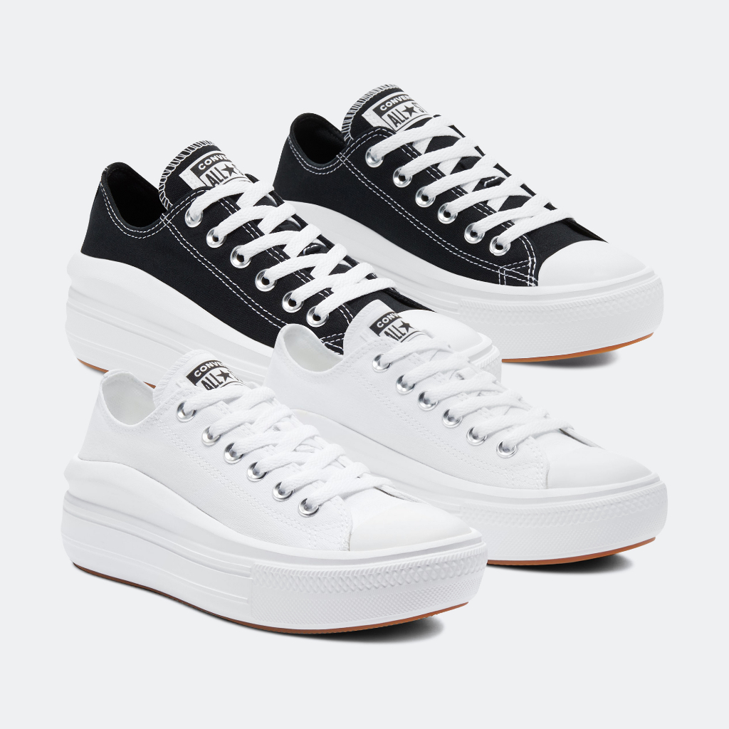 CONVERSE รองเท้าลำลองรุ่น CTAS MOVE ข้อสั้น /570256 (BK,WW)