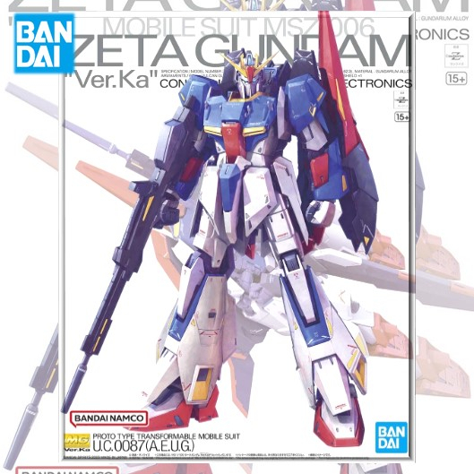 Bandai MG 1/100 ZETA GUNDAM VER.KA