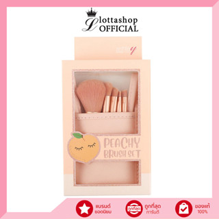 AA-192 Ashley Peachy Brush Set เซ็ตแปรงแต่งหน้าพีชชี่